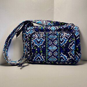 Vera Bradley Convertible Crossbody/Hipster/Shoulder Bag Ink Blue Retired